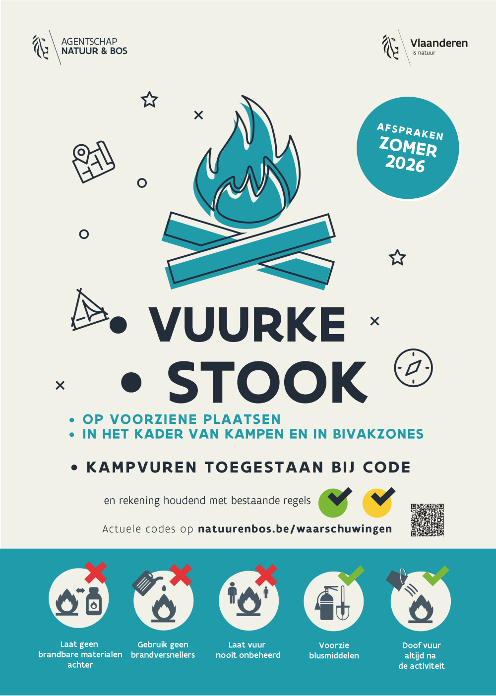 Affiche vuurke stook